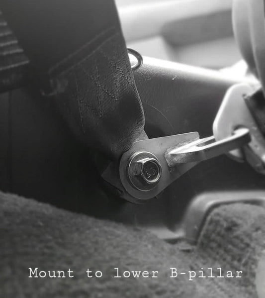 BRAUM Universal Mounting Harness Bracket - B Pillar