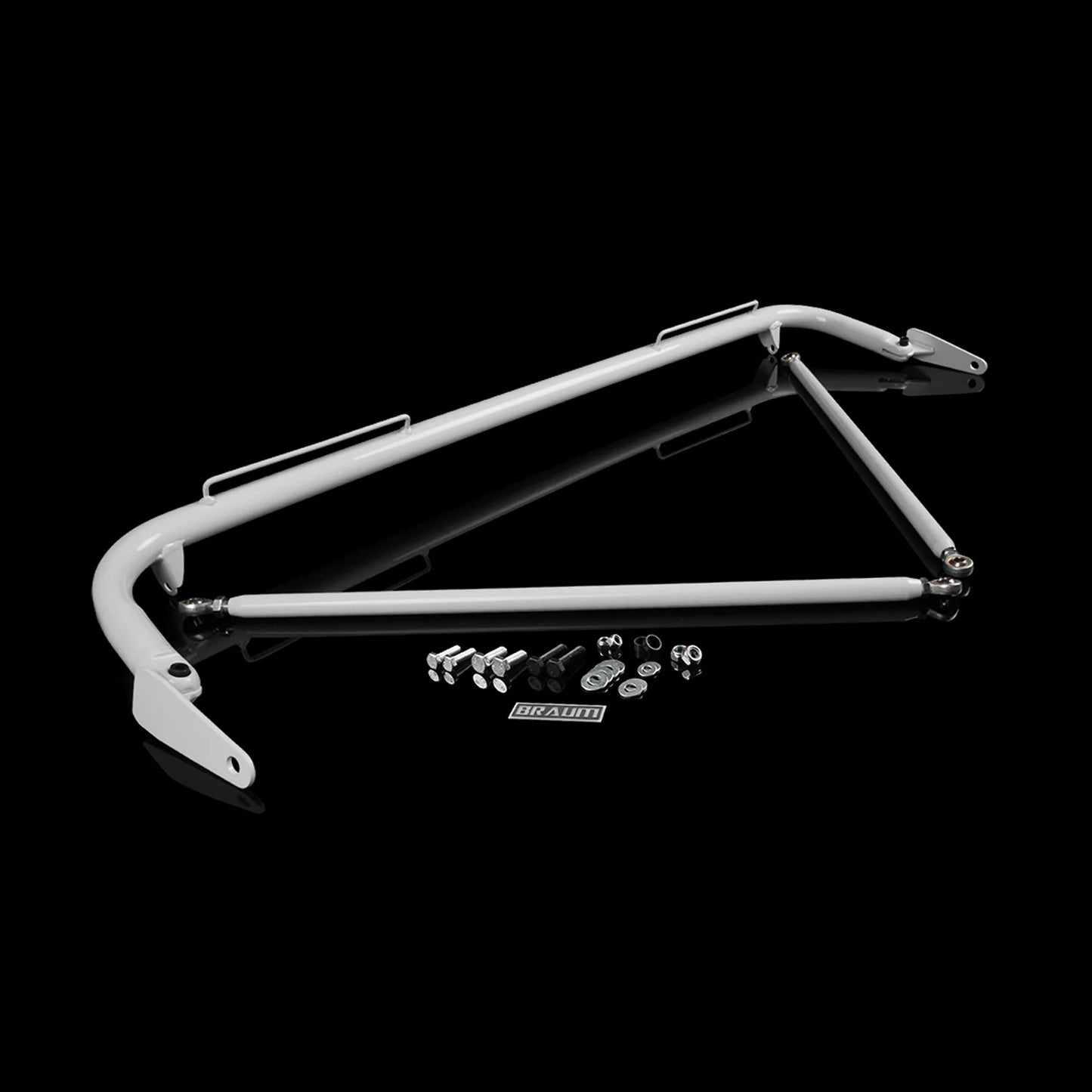 BRAUM 48-51" Universal Harness Bar White Gloss