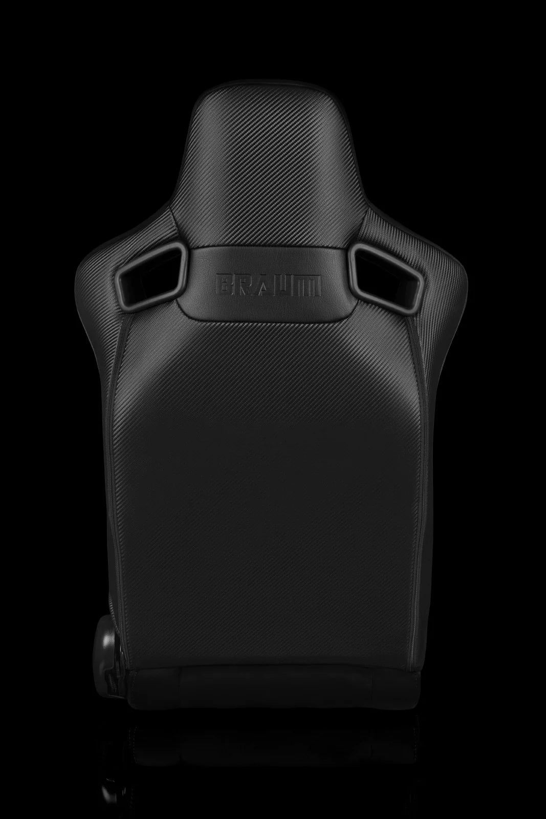 BRAUM ELITE-R Series Sport Reclinable Seats (Black | Red Cloth) – Priced Per Pair