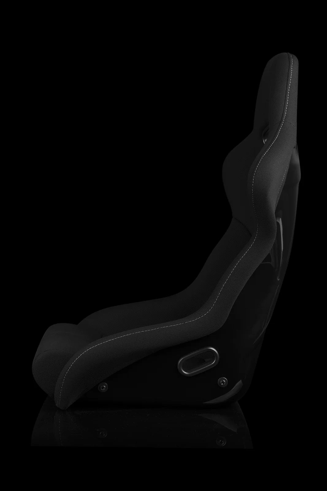 BRAUM FALCON-R Series Fixed Back Bucket Composite Seat Black Cloth – Priced Per Seat