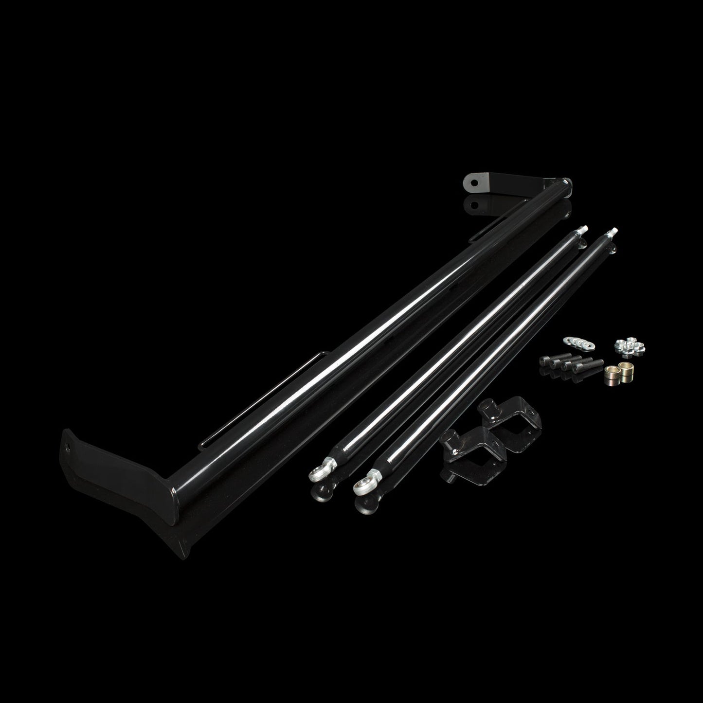 BRAUM 2010-2015 Chevrolet Camaro Harness Bar Black Satin