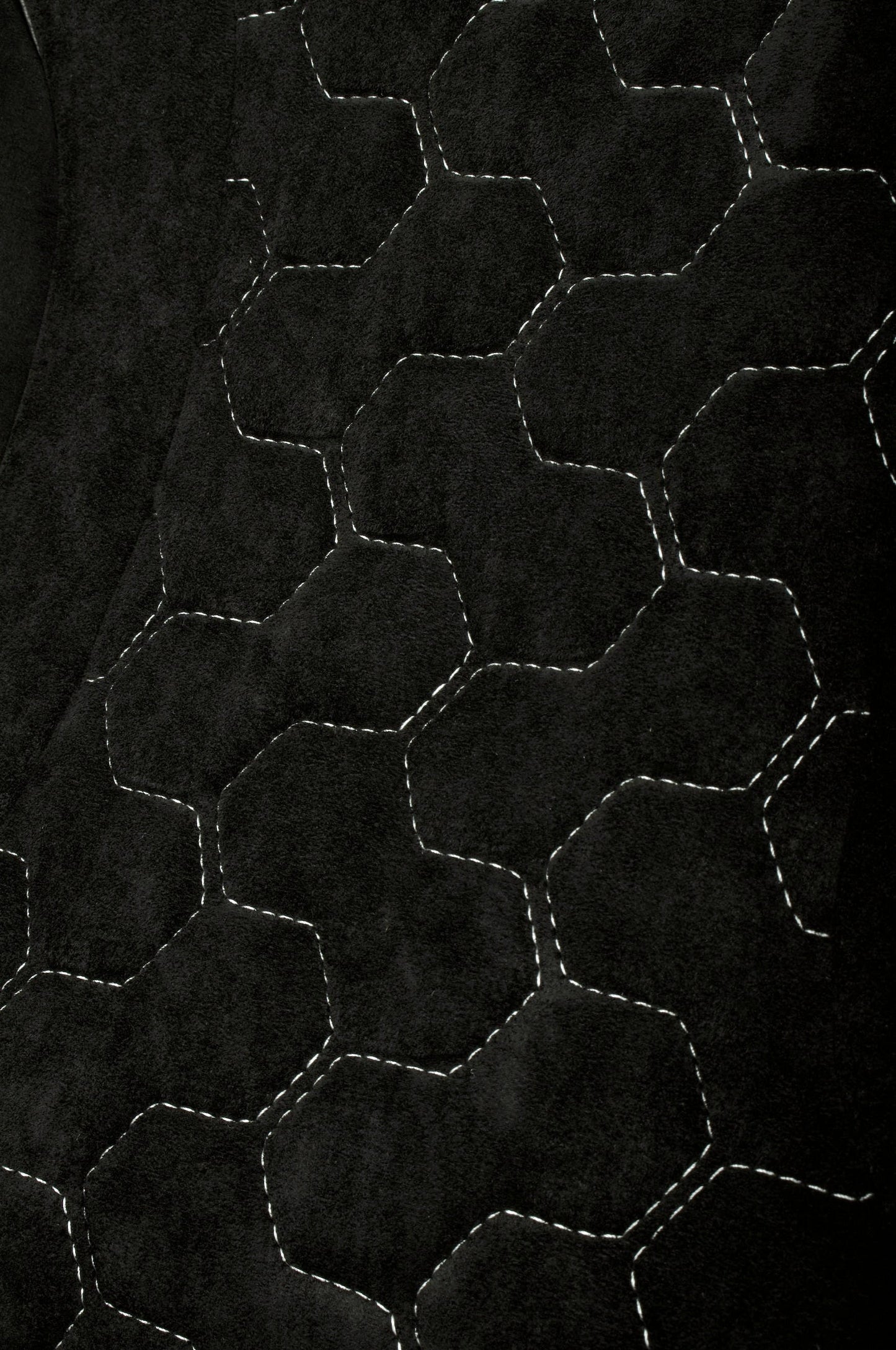 BRAUM ORUE-S Series Sport Reclinable Seats (Black Leatherette | Honeycomb Alcantara | White Stitching) – Priced Per Pair