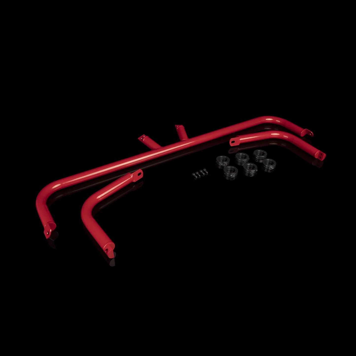 BRAUM 2003-2008 Nissan 350Z Harness Bar Red Gloss