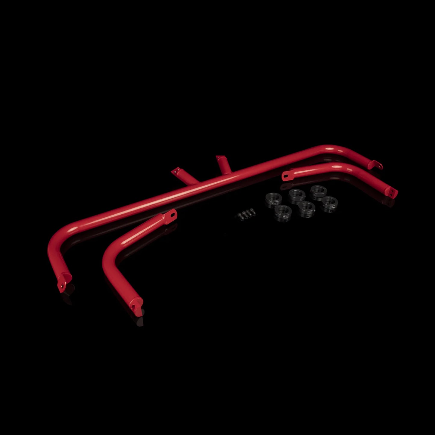 BRAUM 2008+ Nissan 370Z Harness Bar Red Gloss