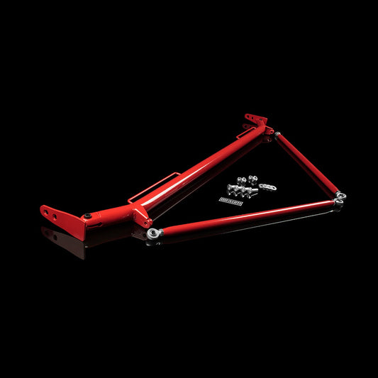 BRAUM 2005-2014 Ford Mustang Harness Bar Red Gloss