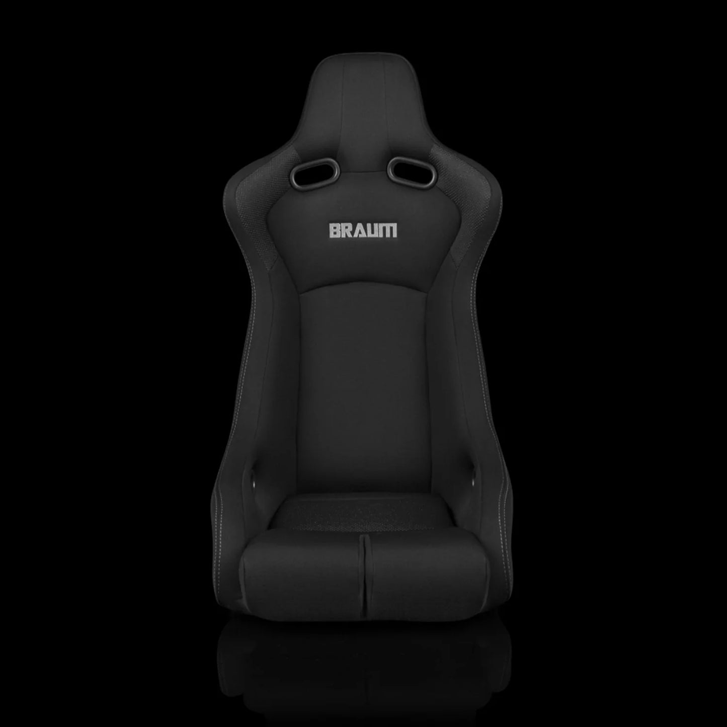 BRAUM VENOM-R Fixed Back Bucket Seat Black Cloth - Priced Per Seat