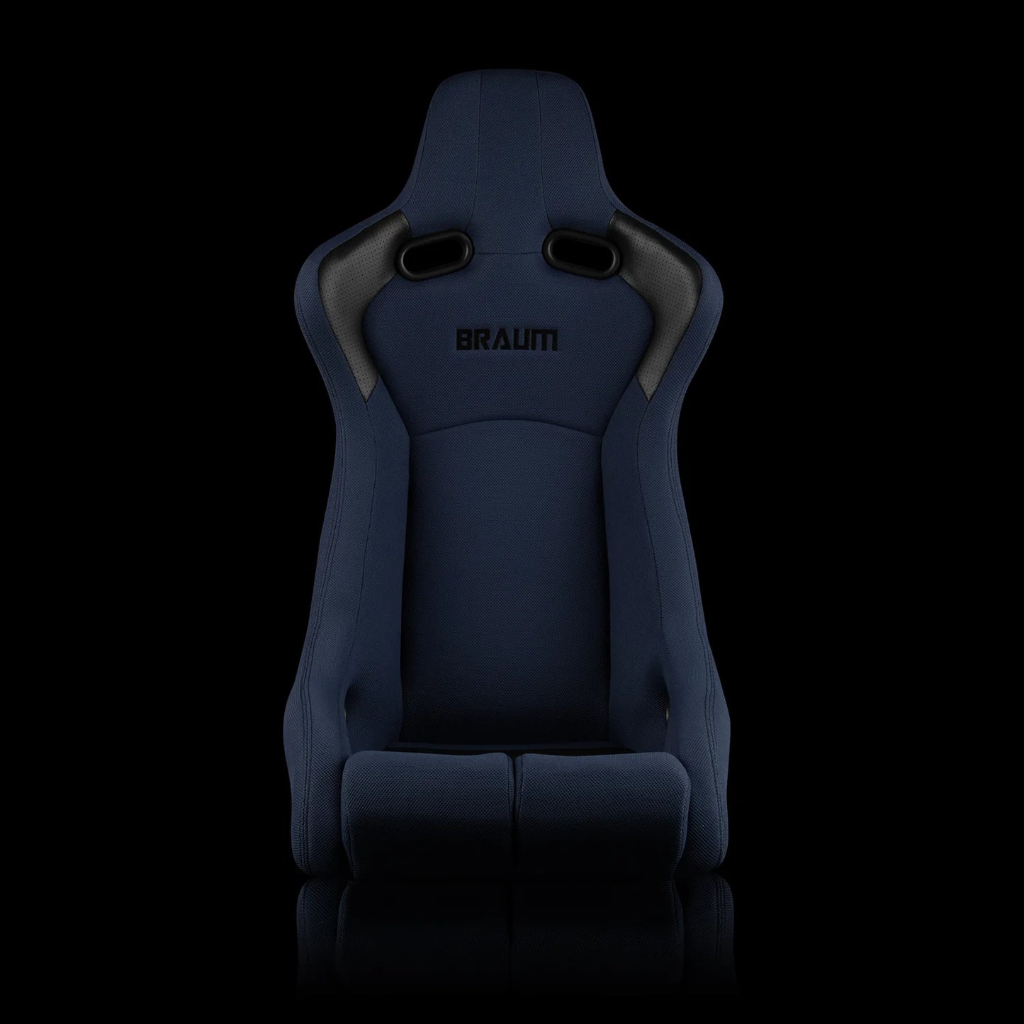 BRAUM VENOM-R Fixed Back Bucket Seat Navy Blue Cloth - Priced Per Seat