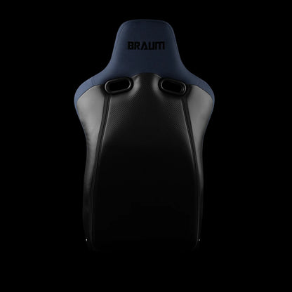 BRAUM VENOM-R Fixed Back Bucket Seat Navy Blue Cloth - Priced Per Seat