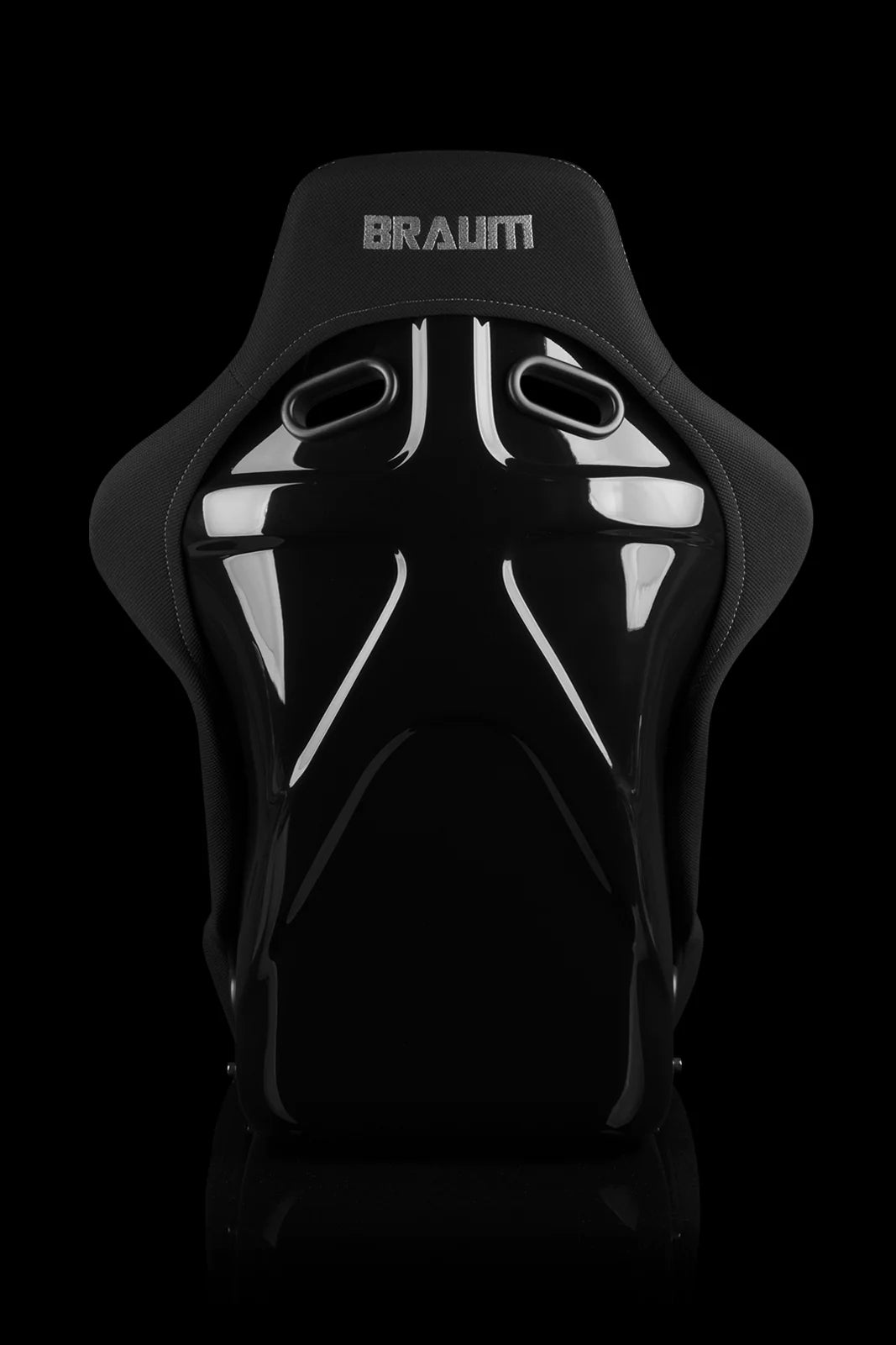 BRAUM FALCON-R Series Fixed Back Bucket Composite Seat Black Cloth – Priced Per Seat