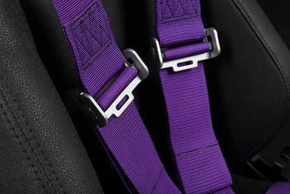 BRAUM Racing Harnesses 5PT - SFI 16.1 Certified Racing Harness 3" Strap Purple – Priced Per Harness
