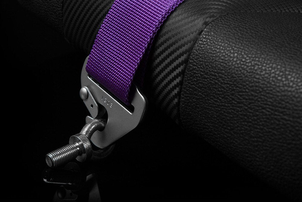 BRAUM Racing Harnesses 5PT - SFI 16.1 Certified Racing Harness 3" Strap Purple – Priced Per Harness